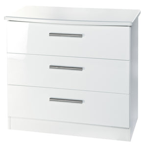 Knightsbridge Hi Gloss Chests of Drawers