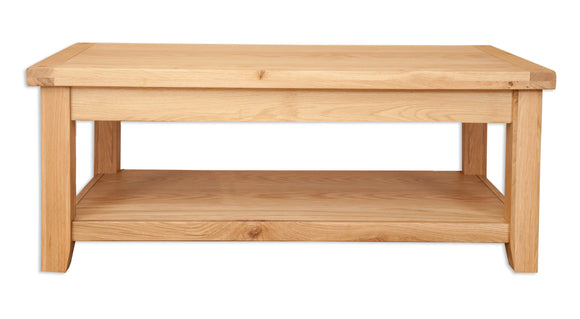 Canberra Oak Coffee Table - Natural Finish