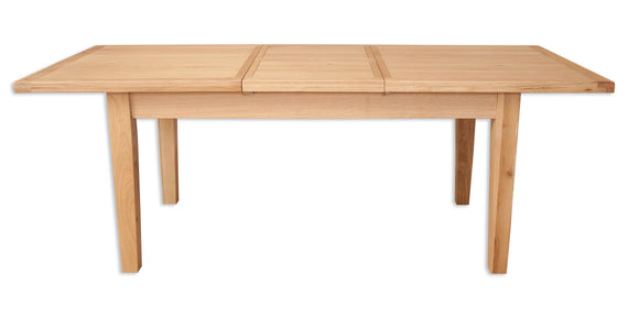 Canberra Oak Large Extending Table - Natural Finish