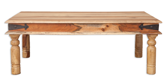 Goa Indian Rosewood Small Coffee Table - 80x60cm