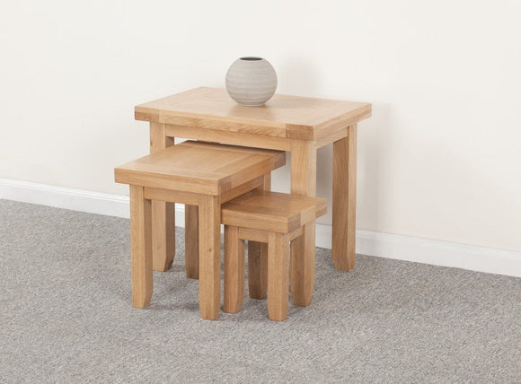 Devonshire Oak Nest of Tables