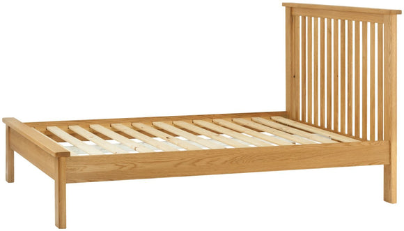 Oregon Oak 4'6 Bed - Oak