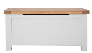 Canberra Painted Blanket Box - Grey