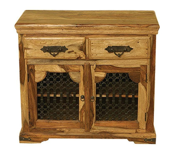 Goa Indian Rosewood 2 Door Sideboard
