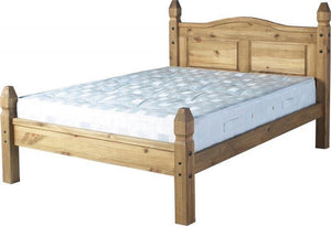 Corona Mexican Pine Low End Bed Frames