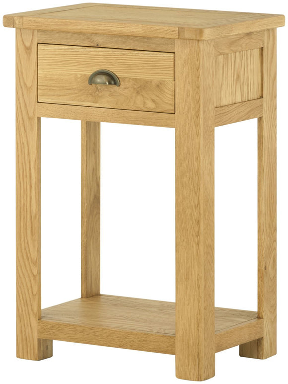 Oregon Oak Small Console Table - Oak