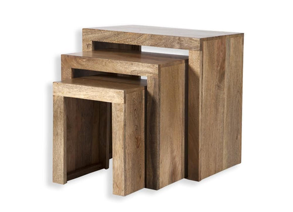 Cube Petite Nest of Tables - Mango