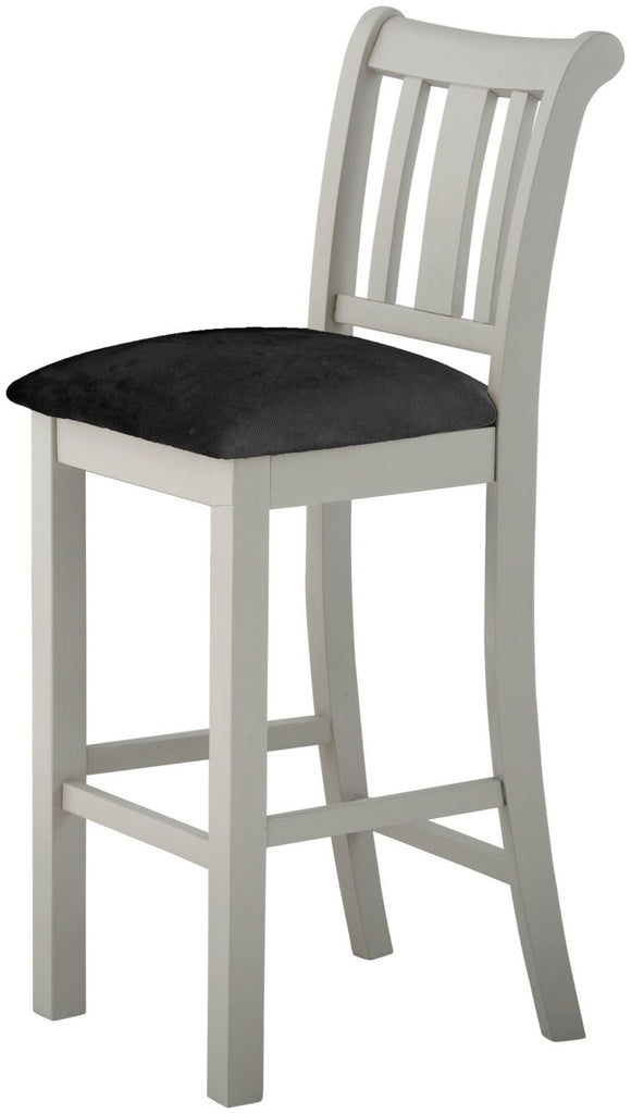 Oregon Oak Bar Stool - Stone