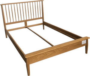 Malmo Oak 4'6 Low Foot Bed
