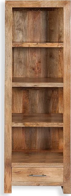 Cube Petite Slim Bookcase - Mango