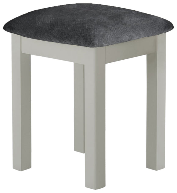 Oregon Oak Stool - Stone