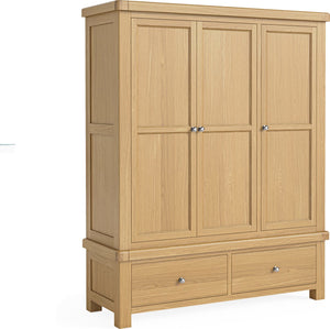 Normandy Triple Wardrobe