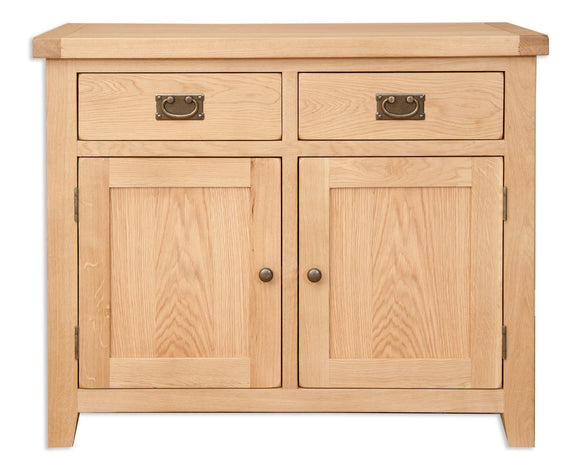 Canberra Oak Double Sideboard - Natural Finish