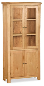 Manor Oak Display Cabinet