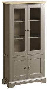 Harmony Oak Display Cabinet