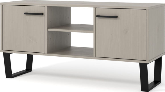 Texas 2 door flat screen TV unit - Grey