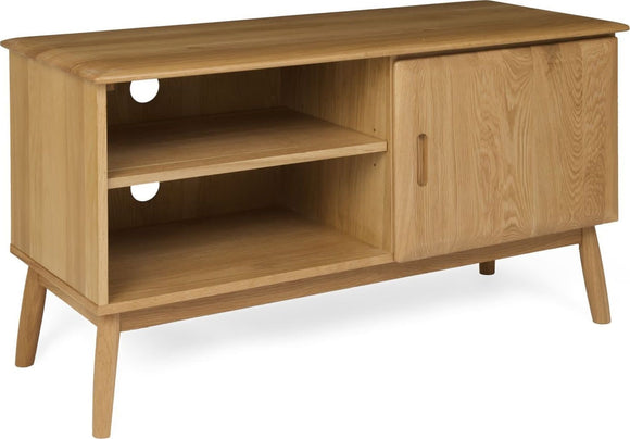 Malmo Oak 1 Door TV Cabinet