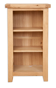 Canberra Oak Small Bookcase - Natural Finish