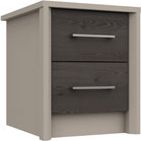 Nevada 2 Drawer Bedside