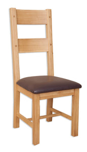 Canberra Oak Dining Chair - Natural Finish