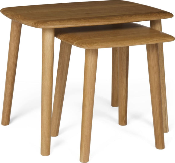 Malmo Oak Nest of Tables