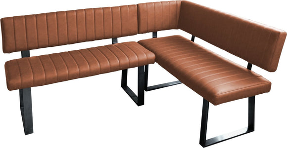Fusion Corner Bench RH-Tan