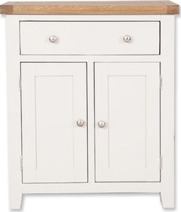 Canberra Painted Hall Cabinet - White
