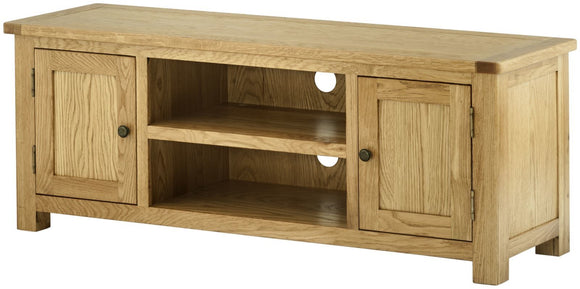 Oregon Oak Large TV Cabinet - Oak