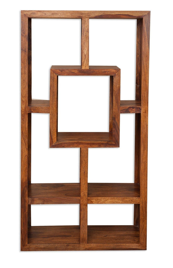 Cube Petite Display Cabinet - Sheesham