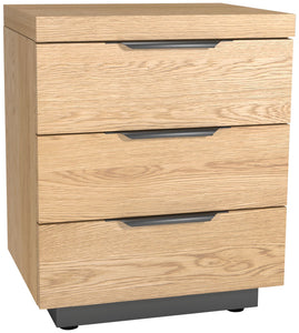 Fusion 3 Drawer Bedside Cabinet
