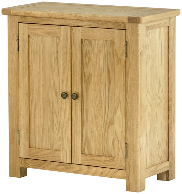 Oregon Oak 2 Door Cabinet - Oak