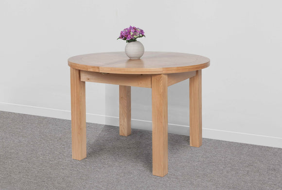 Devonshire Oak Dining Table Round Extender