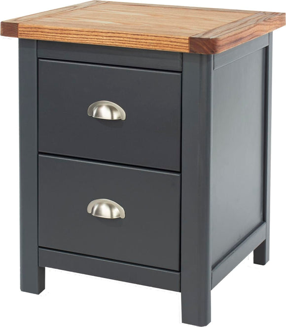 Dunkeld 2 drawer bedside cabinet
