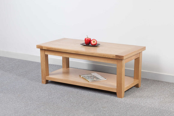 Devonshire Oak 90x60cm Standard Coffee Table