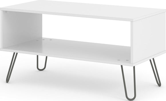 Augusta White open coffee table