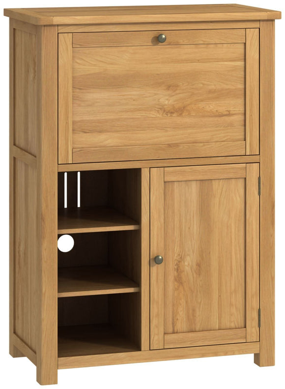 Oregon Oak Office Low Bureau - Oak
