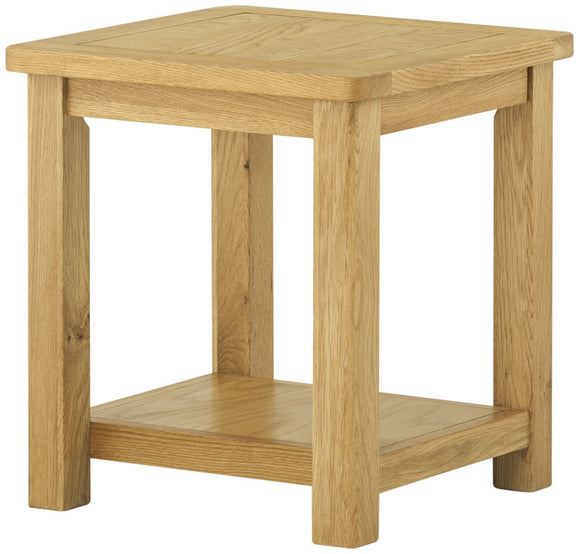 Oregon Oak Lamp Table - Oak