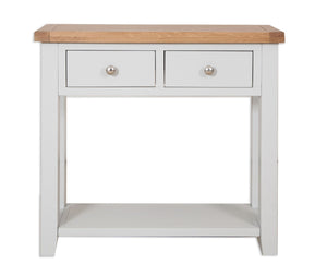 Canberra Painted Console Table - Grey