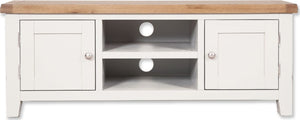 Canberra Painted Extra Wide TV Unit - White