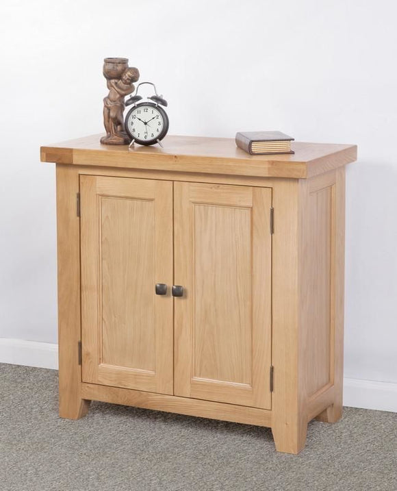 Devonshire Oak Small 2 Door Cabinet