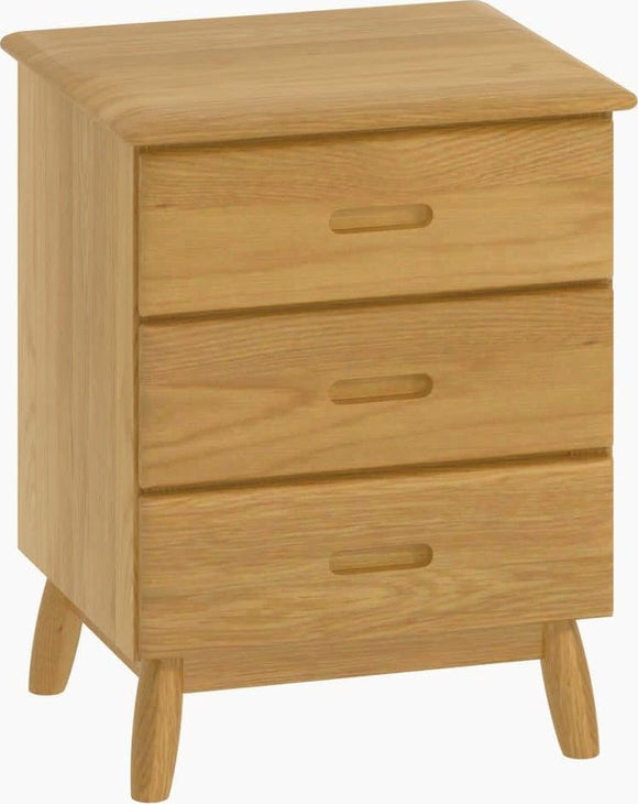 Malmo Oak Bedside Cabinet