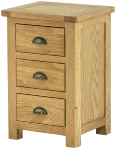 Oregon Oak Bedside Cabinet - Oak
